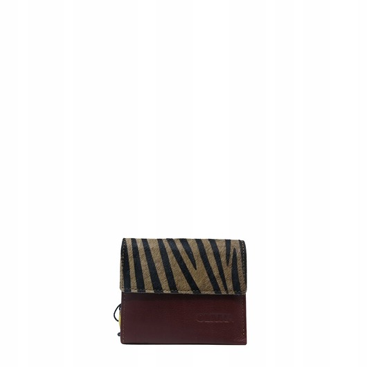 portfele damskie Portfel damski skórzany miejsce na bilon zdjęcie przegródki OLIVKA