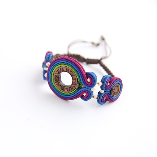 bransoletki soutache Indi bransoletka w stylu etnicznym