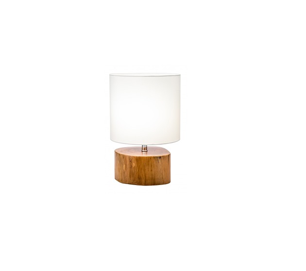Lampa stołowa Pure Nature mahoń 37cm Home Design