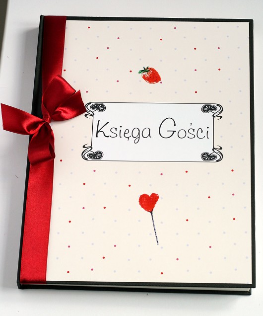  TRUSKAWKA - wyjątkowa księga gości  Studio Mini Forma