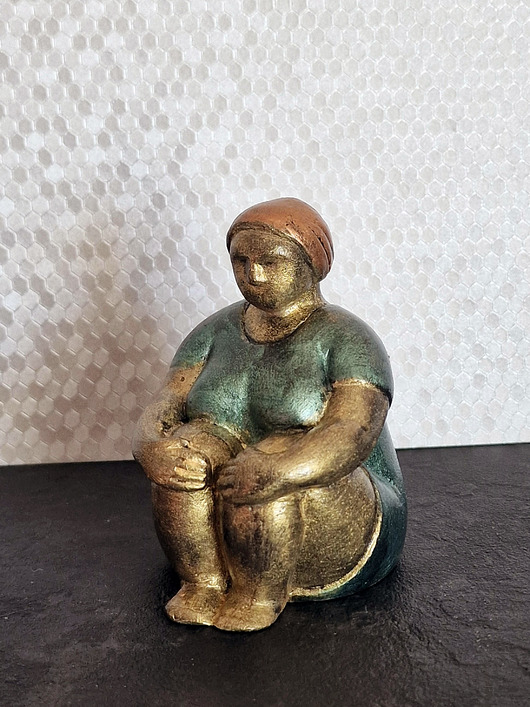 figurki i rzeźby Czas relaksu z ... Moniką - rzeźba z gipsu