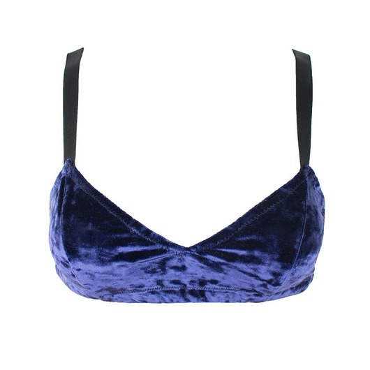 Welurowy Retro Blue POR FAVOR