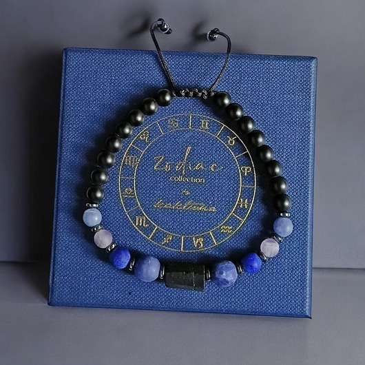 biżuteria męska PANNA - zodiac collection - bransoletka regulowana ONE SIZE