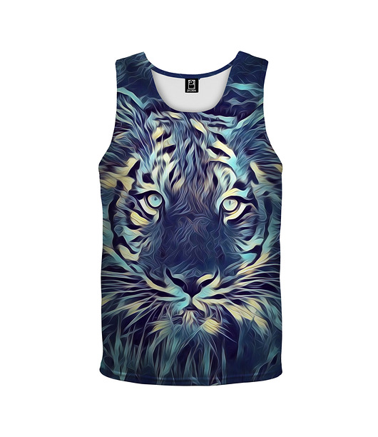 t-shirty dla chłopców Bokserka Top Boy DR.CROW Tiger Art