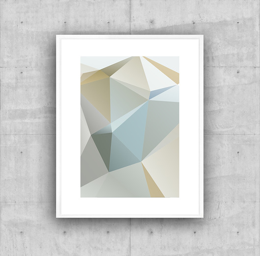 plakat 100x70 LOWPOLY 2 ED design for fun