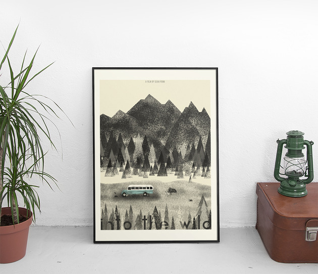 grafiki i ilustracje Into the wild