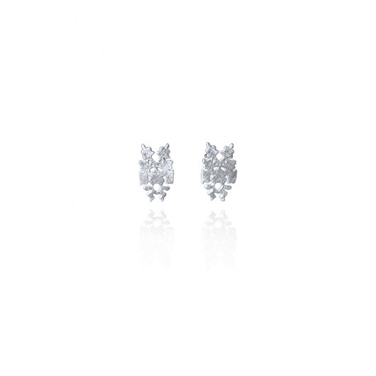 delikatne kolczyki na sztyftach- AVA KOS jewellery