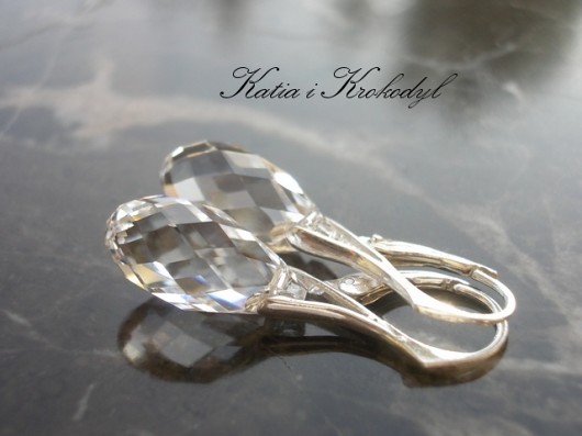 kryształ SWAROVSKI BRIOLETY CRYSTAL Katia i krokodyl