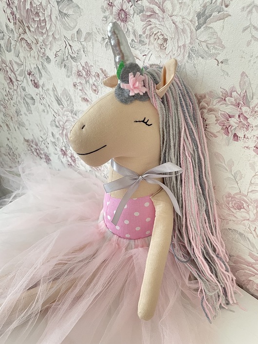 misie i maskotki Marcysia maskotka jednorożec 55 cm
