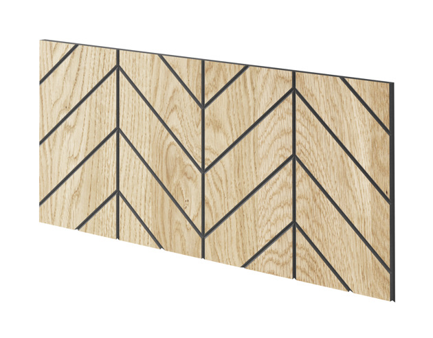 Ozdoby na ścianę Panel frezowany - Versanne 60x30 cm