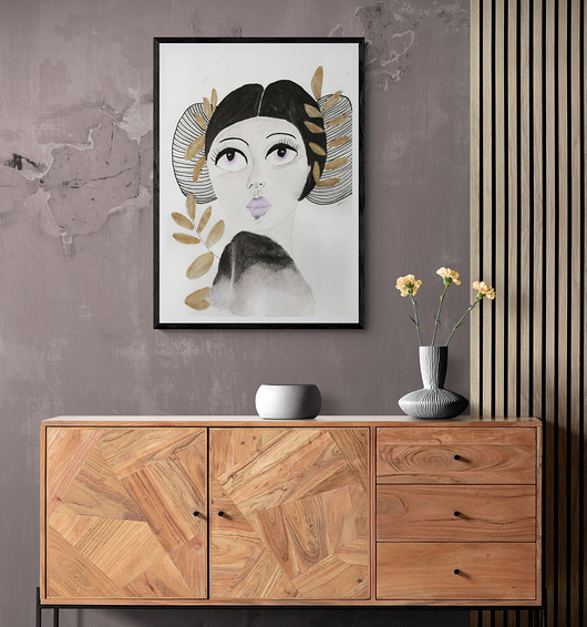 plakaty Plakat Lady in Black