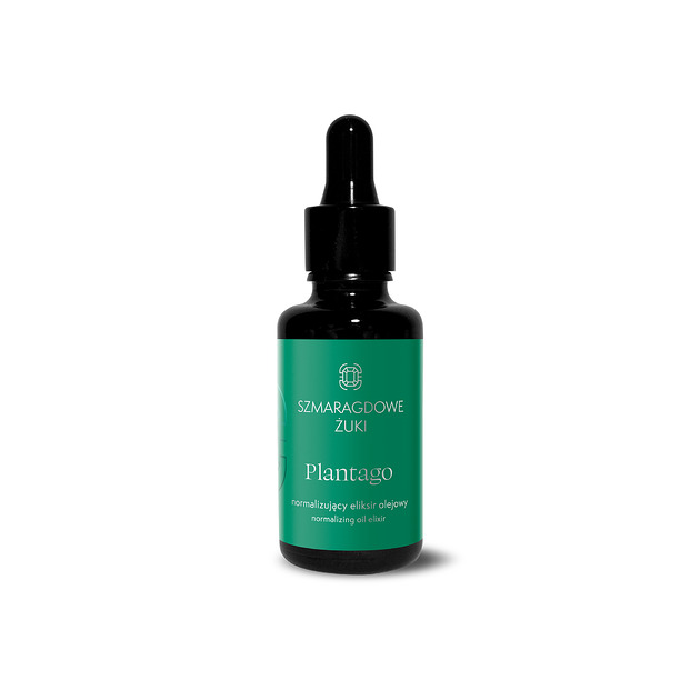 serum do twarzy PLANTAGO - normalizujący eliksir olejowy 30 ml