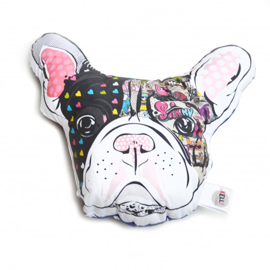 Buldog -  Poduszka dekoracyjna kellybubble