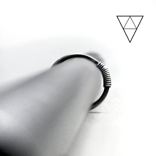 Minimalistyczny pierscionek srebrny Simple III SHAMBALA