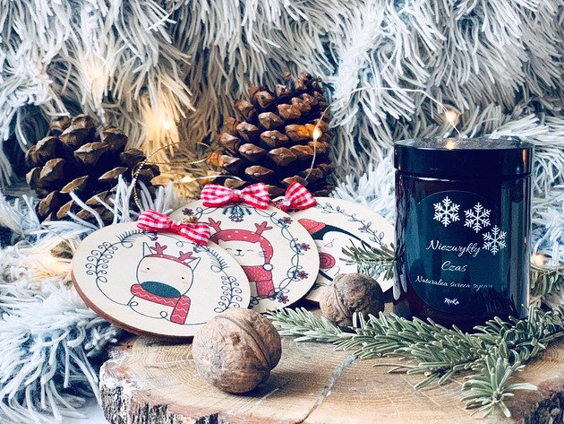 zestaw Wyjątkowy Prezent - Niezwykły Czas MoKa candles