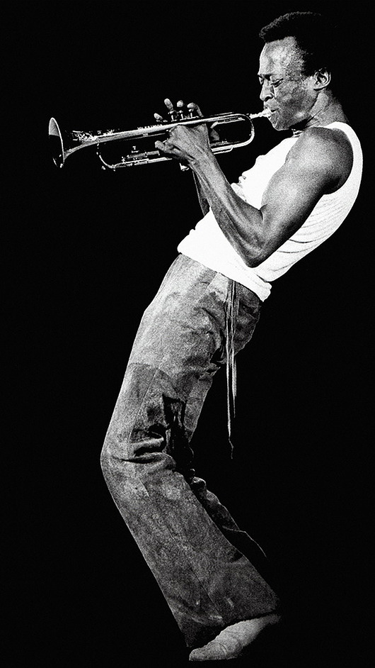 Miles Davis - Tapeta /DUŻY Obraz Samoprzylepny Dekoracje PATKA Patrycja Kita