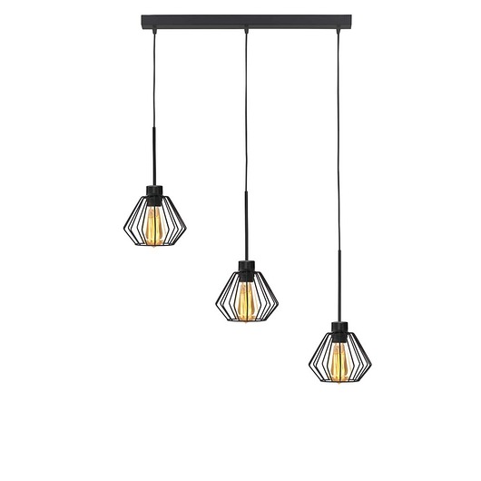 lampy wiszące Lampa wisząca do salonu ROMOS LOFT