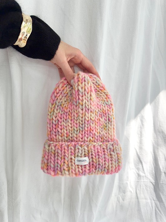 czapki damskie Bestseller wełniana czapka Lily 100% wełna handmade ręcznie robiona