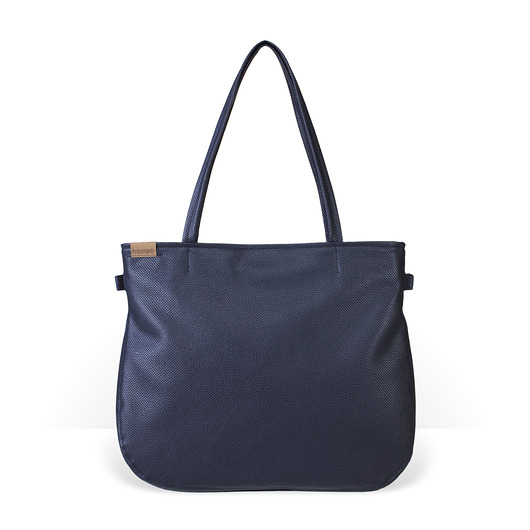 Pacco bag torebka granatowa na zamek vegan hairoo
