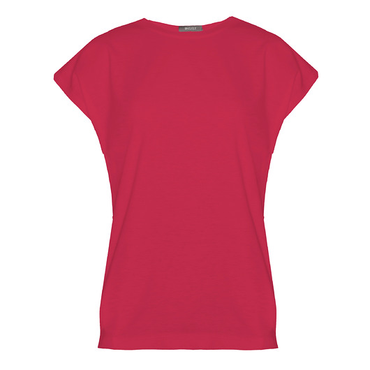 t-shirt damskie T-shirt  Ciemny Różowy Oversize
