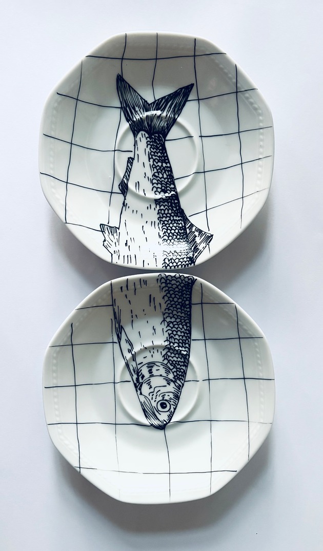 dodatki - różne Ryby puzzle