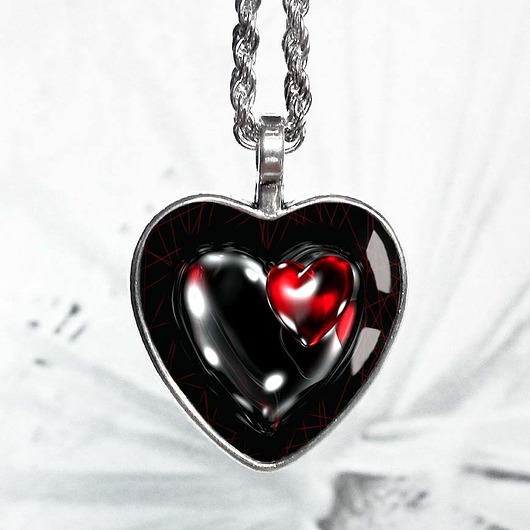HOT HEART ♥ unikatowy naszyjnik NA PREZENT GalaVena
