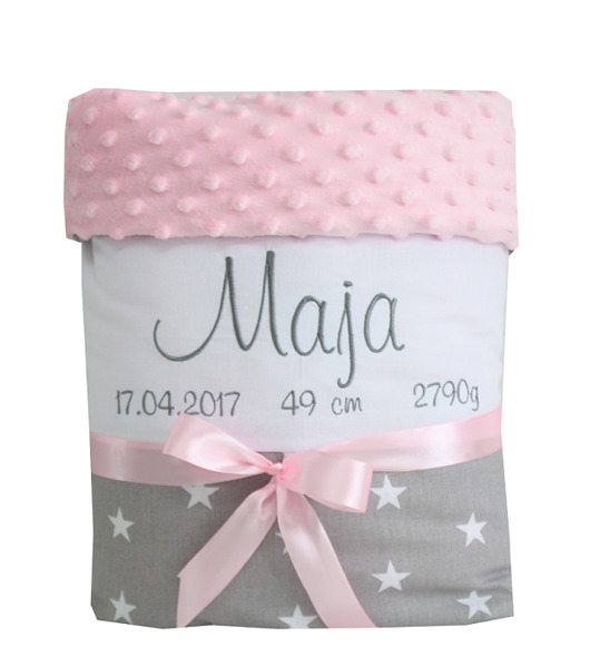 kocyki, kołderki, pościel dla dzieci KOCYK personalizowany 70x100