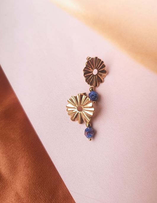 kolczyki pozłacane Kolczyki pozłacane  Sun