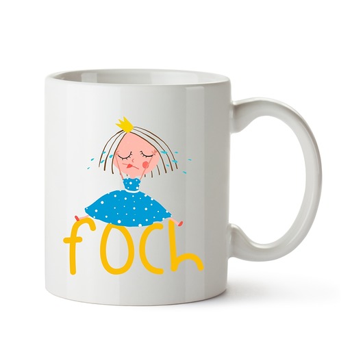 kubek z królewną. foch! Love Life and Forest