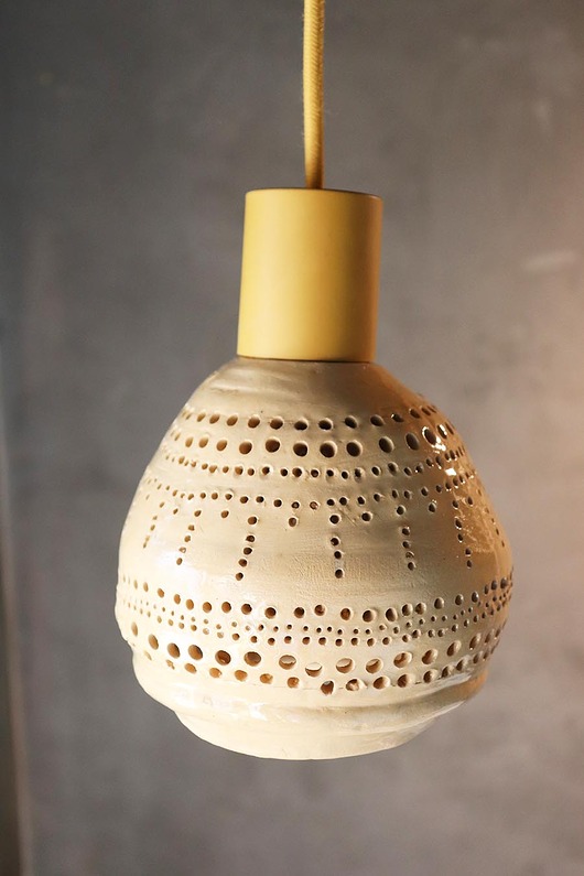 lampy wiszące Ręcznie wykonana ceramiczna lampa planetarium