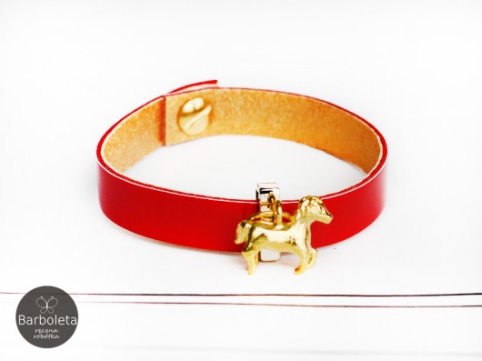 mini Carino red barboleta