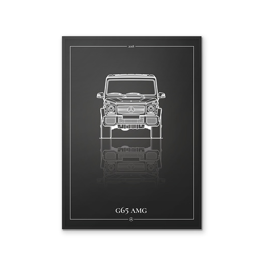 Plakat Motoryzacja - G65 AMG Peszkowski Graphic
