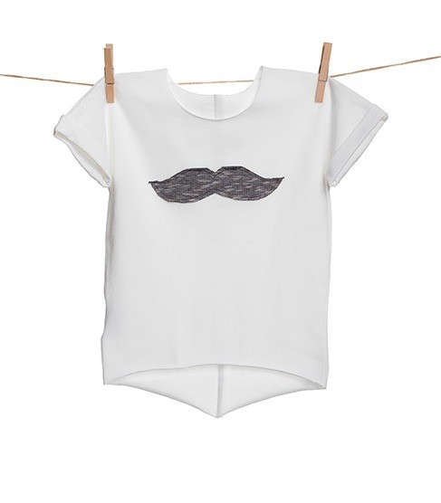 Shortie Ecru / Wąsy maybe4baby