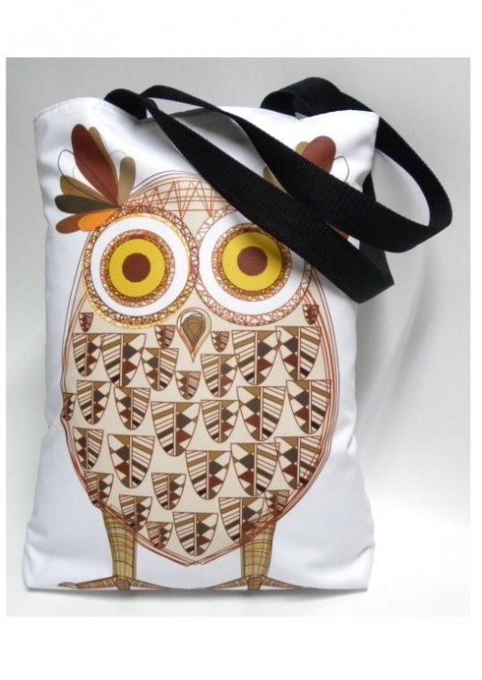 Duża torba z sową Gaul Designs