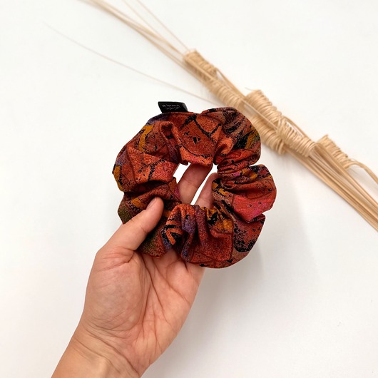 gumki do włosów Scrunchie/frotka Vintage ciemna