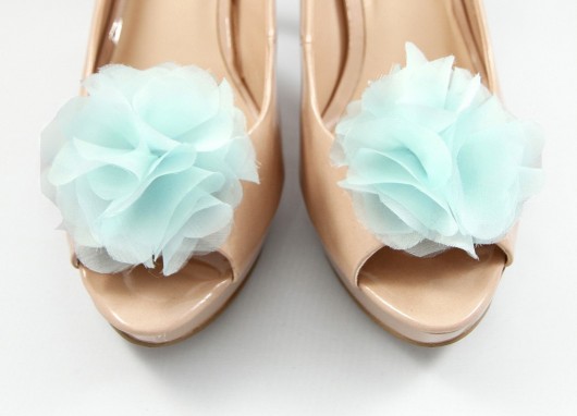 Innocent Girl - Turquoise - klipsy do butów HowDoILook