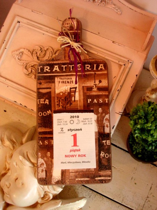 Trattoria kalendarz 2010 AvA