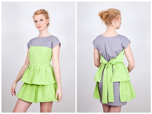 Fartuch z falbanami -40% (L) Fusta
