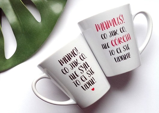 Kubki LATTE PREZENT DLA MAMY  FarrowDesign