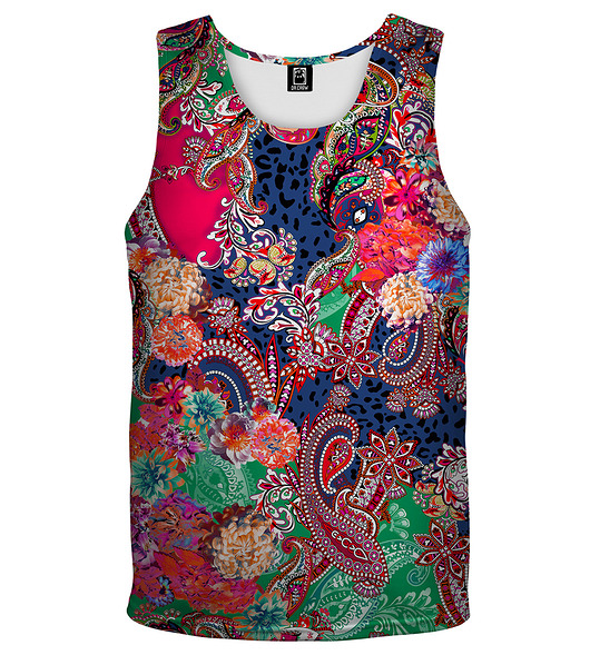 t-shirty męskie DR.CROW Bokserka Męska Colorful Ethnic Ornaments