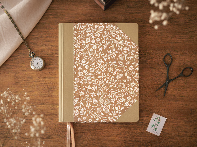 notatniki i albumy Notes na przepisy w kwiaty, przepiśnik, notes kulinarny, przepisownik