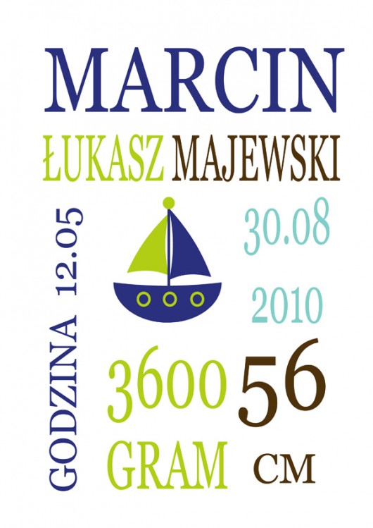 Metryczka STATKI Magda Rzeźniczak