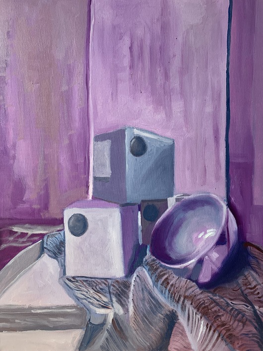 obrazy Martwa natura - fioletowa 50x70