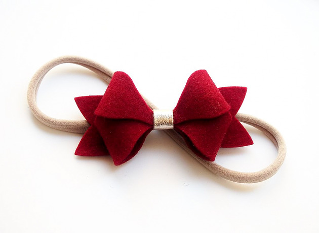 Opaska do włosów BUTTERFLY BOW MAXI Momilio