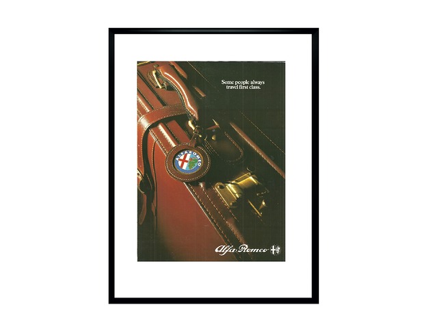 plakaty Plakat Oprawiona reklama ALFA ROMEO, 1979 r