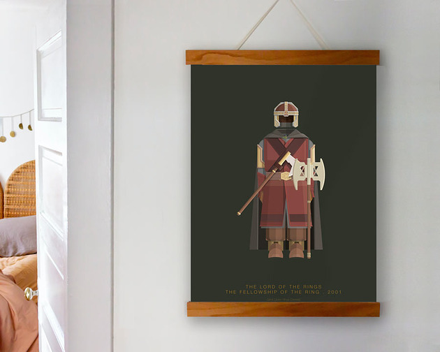 plakaty The Lord of the Rings - Gimli - plakat A3