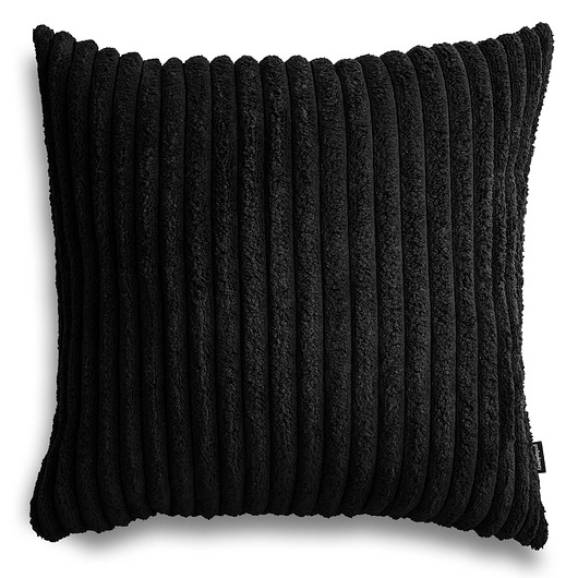 poduszki plecione Cord czarna poduszka dekoracyjna 50x50