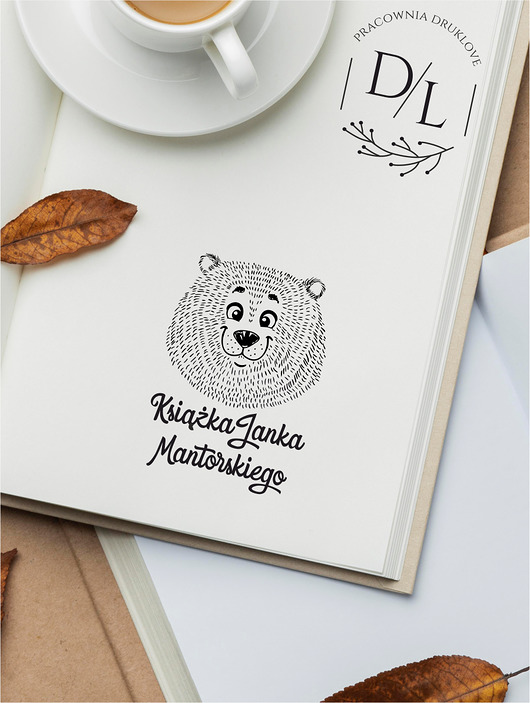 stemple Stempel Ex Libris Exlibris personalizowany Misio