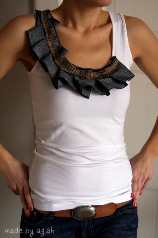 38 Denim & Tweed Ruffle made by agah