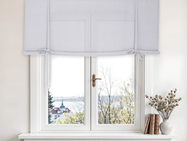 zasłony Roleta podwijana light gray heavy